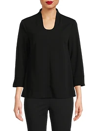 Deco Crepe Blouse