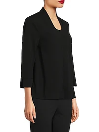 Deco Crepe Blouse