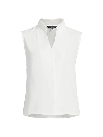 Crepe Sleeveless Top