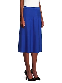 Aria A-Line Midi-Skirt