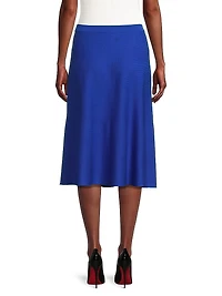 Aria A-Line Midi-Skirt