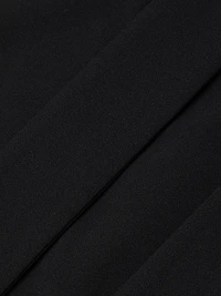 Stretch Deco Crepe Tie-Neck Tent Dress