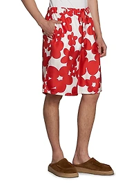Daisy Silk Shorts