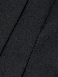 Open-Front Deco Crepe Jacket