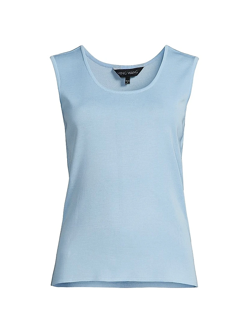 Scoopneck Mid-Length Tank