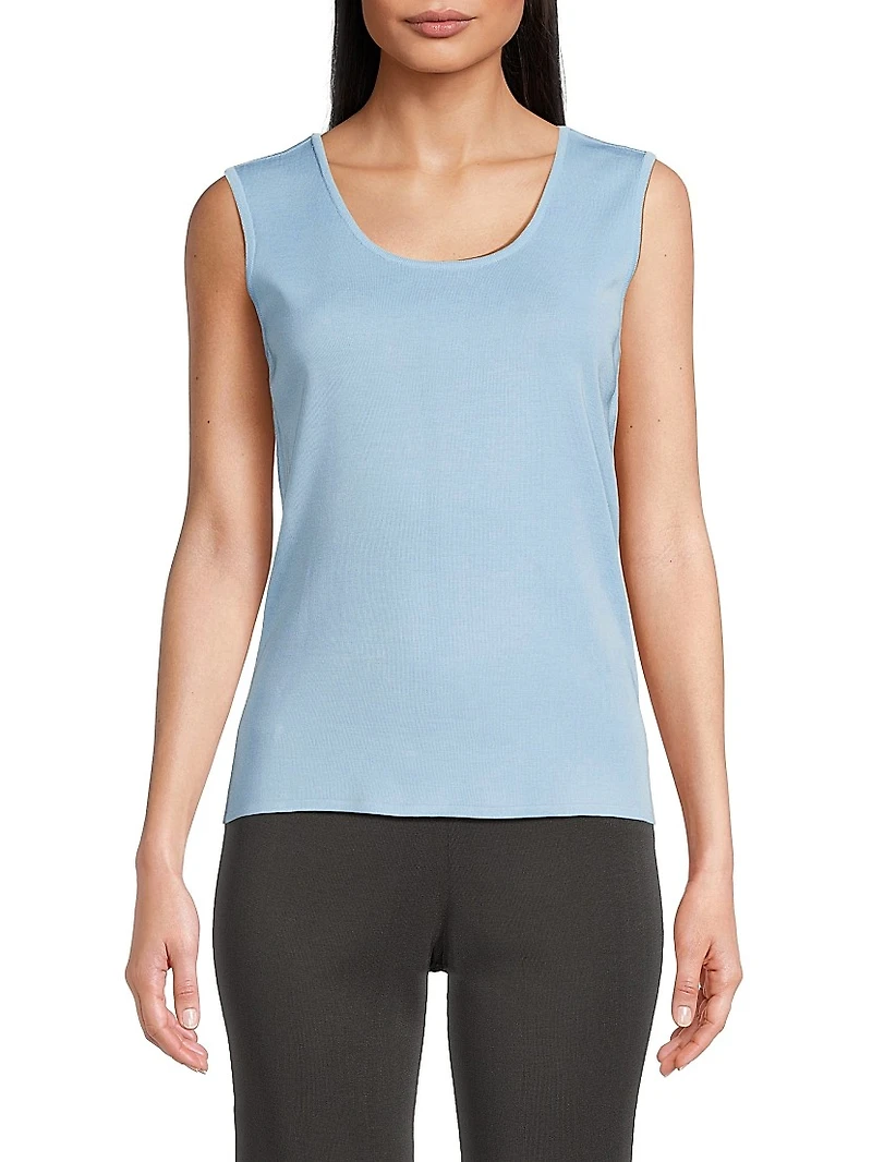 Scoopneck Mid-Length Tank