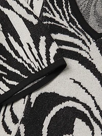 Fit-N-Flare Jacquard Knit Dress