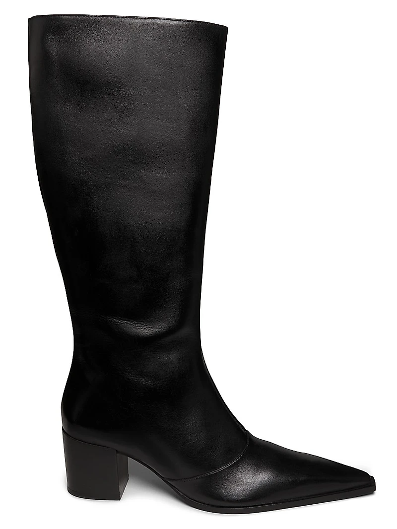 Raffaela 55MM Leather Knee-High Boots