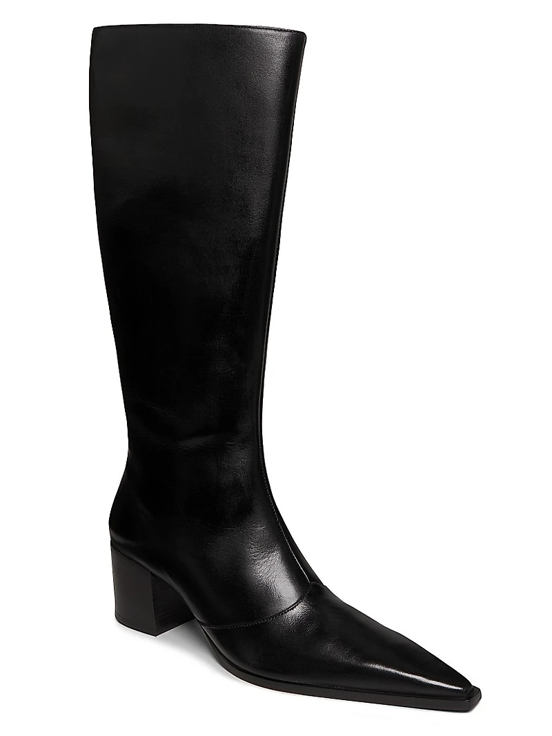 Raffaela 55MM Leather Knee-High Boots