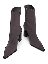Raffaela 85MM Suede Boots