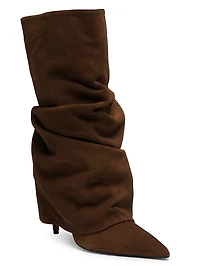 Mikki Suede Cloak Boots