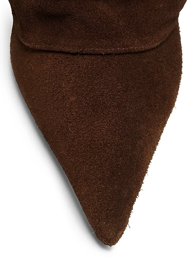 Mikki Suede Cloak Boots