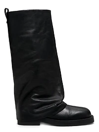 Keira Leather Cloak Boots