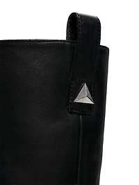 Keira Leather Cloak Boots