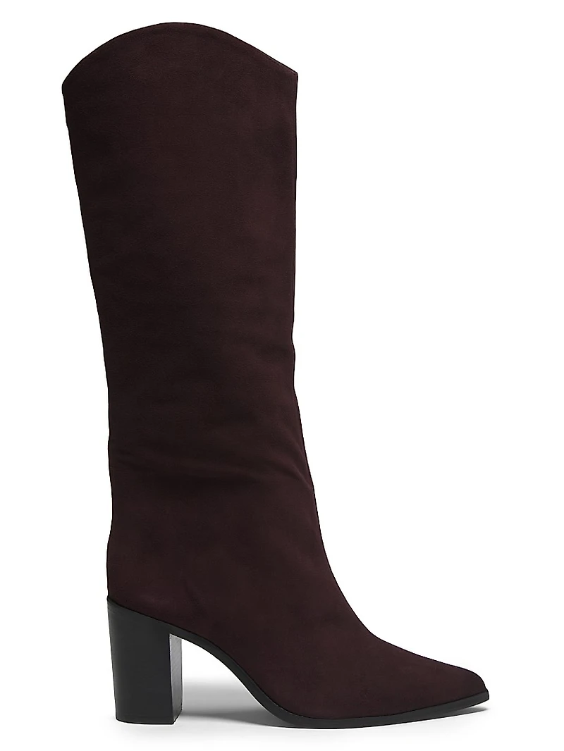 Maryana 85MM Suede Knee-High Boots