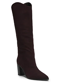 Maryana 85MM Suede Knee-High Boots