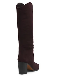 Maryana 85MM Suede Knee-High Boots