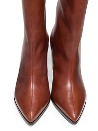 Maryana 85MM Leather Knee-High Boots