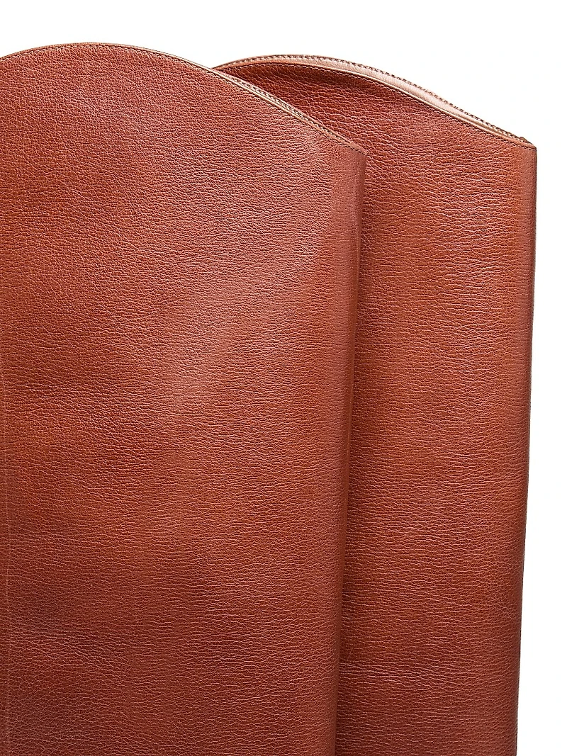 Maryana 85MM Leather Knee-High Boots