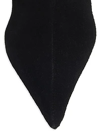 Beatrix Suede Foldover Boots