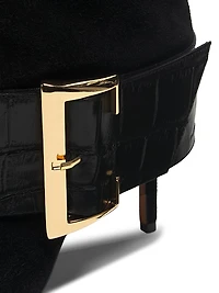 Beatrix Suede Foldover Boots