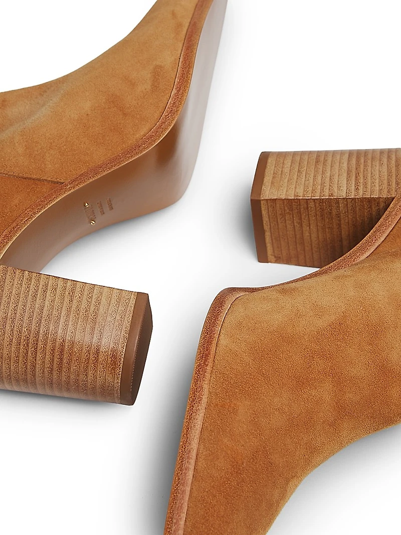 Mikki Mule 80MM Suede Mules