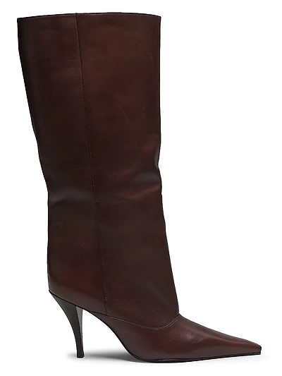 Rudy 90MM Leather Mid-Calf Boots