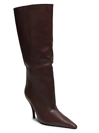 Rudy 90MM Leather Mid-Calf Boots