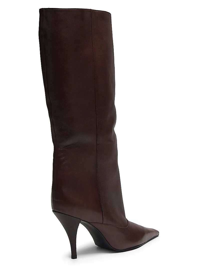 Rudy 90MM Leather Mid-Calf Boots