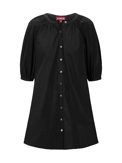 Vincent Cotton Poplin Minidress