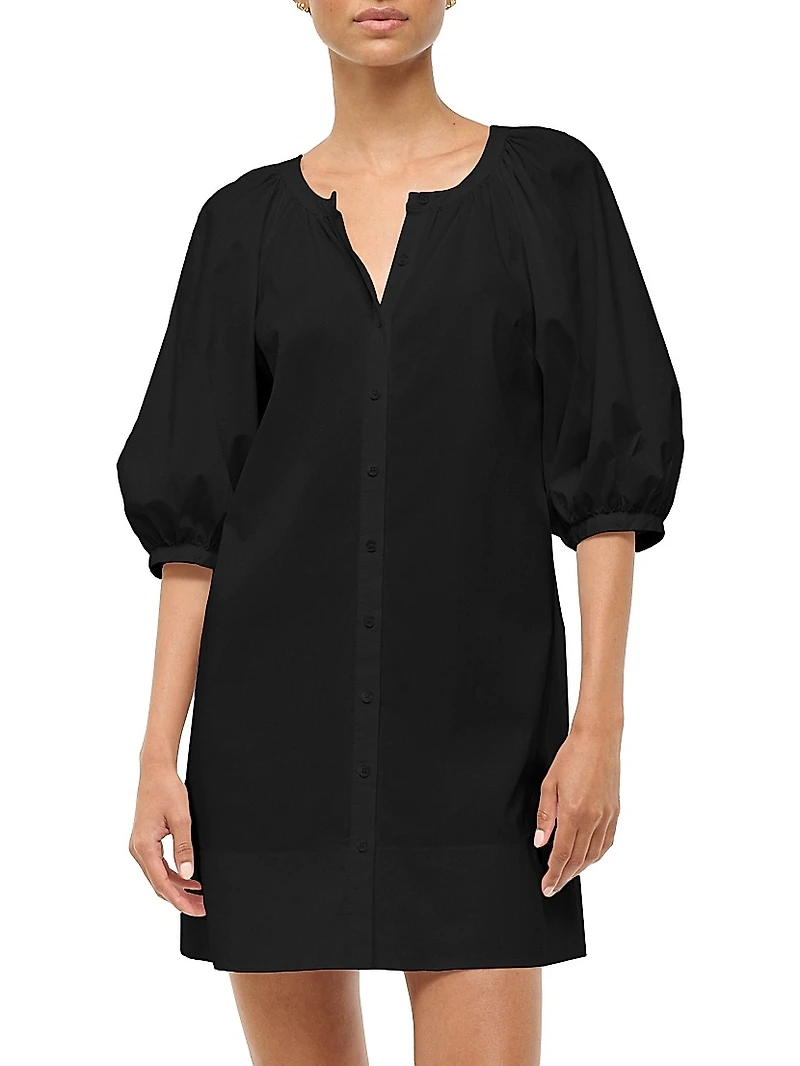 Vincent Cotton Poplin Minidress