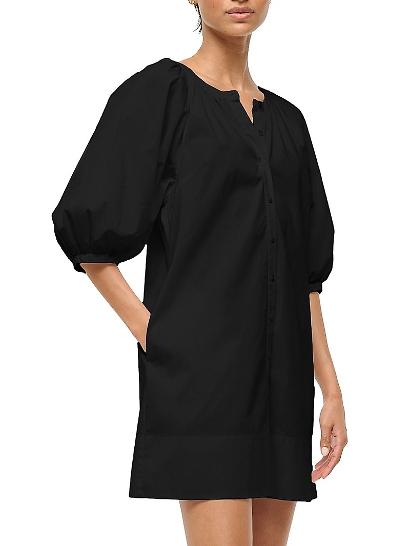 Vincent Cotton Poplin Minidress