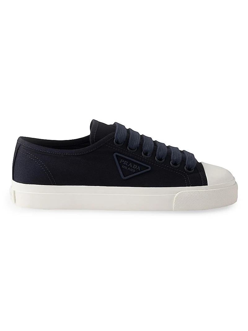 Cotton Gabardine Sneakers