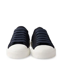 Cotton Gabardine Sneakers