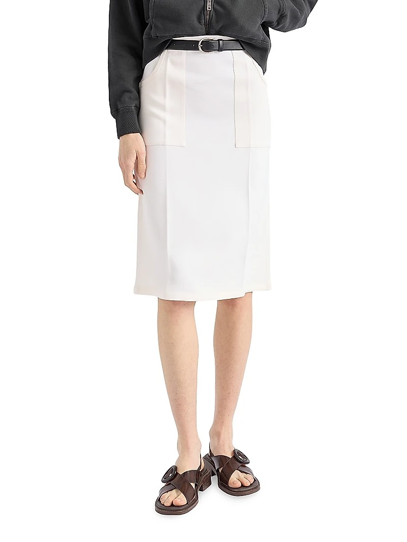 Compact Sablé Skirt