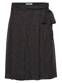 Printed Chiffon Wrap Skirt