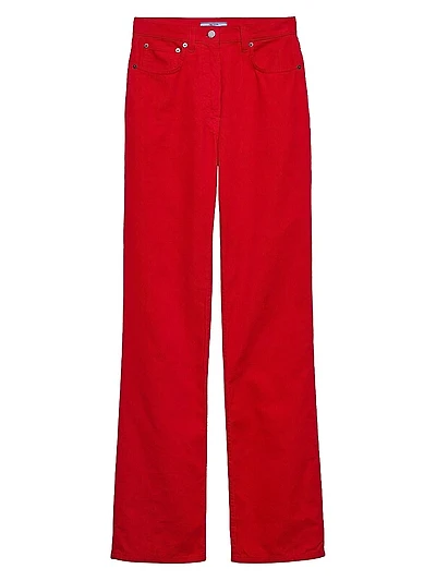 Five-Pocket Corduroy Jeans