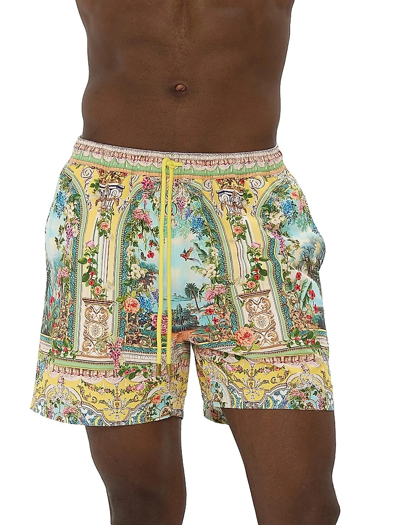 Tales Of Topkapi Palace Printed Board Shorts