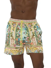 Tales Of Topkapi Palace Printed Board Shorts