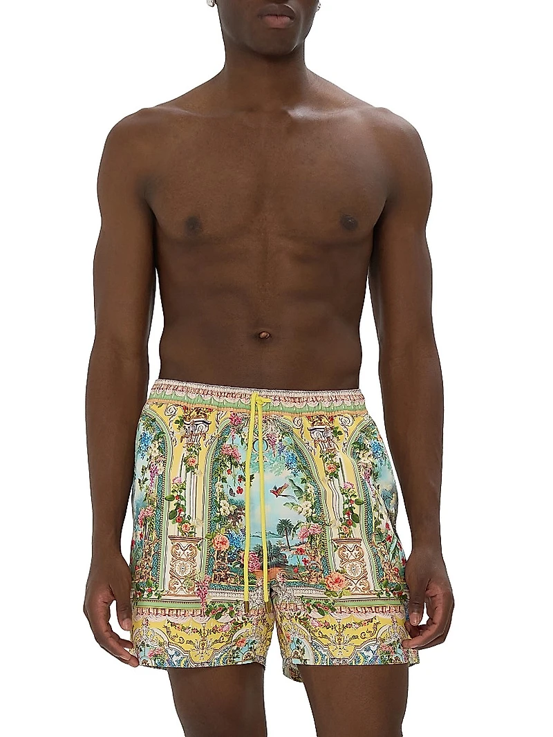 Tales Of Topkapi Palace Printed Board Shorts