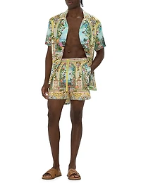 Tales Of Topkapi Palace Printed Board Shorts