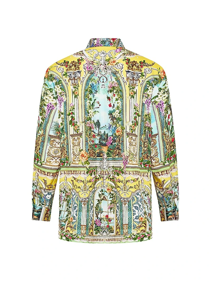 Tales Of Topkapi Palace Printed Silk Shirt