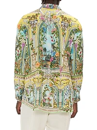 Tales Of Topkapi Palace Printed Silk Shirt