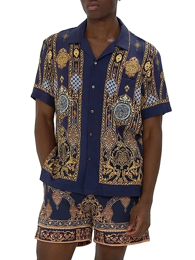 The Imperial Gate Printed Camp Shirt