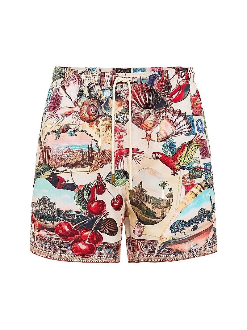 Notes From The Road Printed Board Shorts