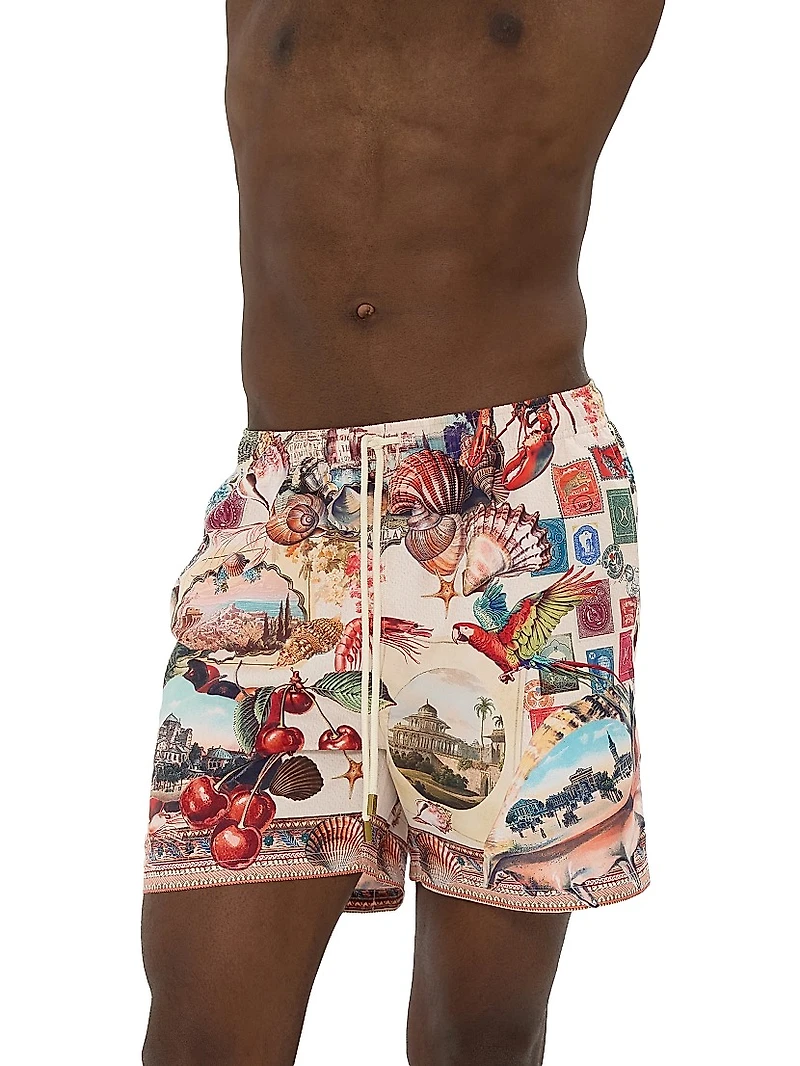 Notes From The Road Printed Board Shorts