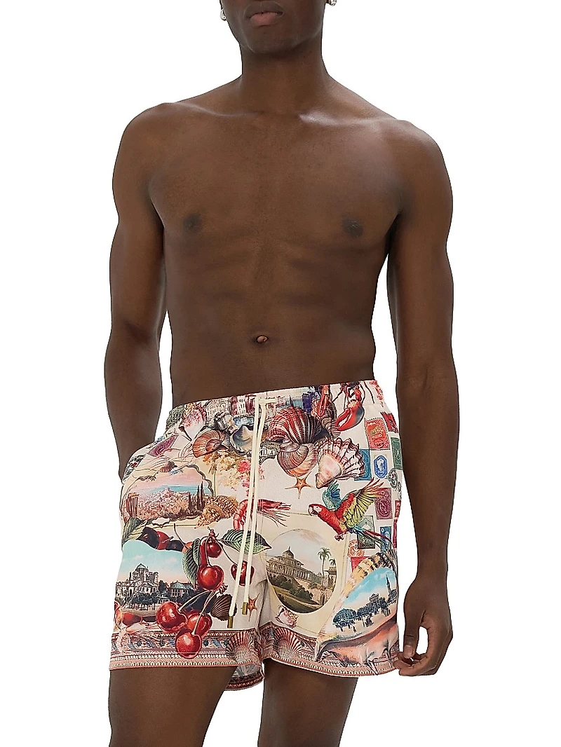 Notes From The Road Printed Board Shorts