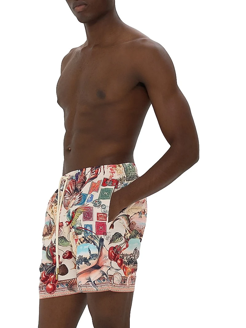 Notes From The Road Printed Board Shorts