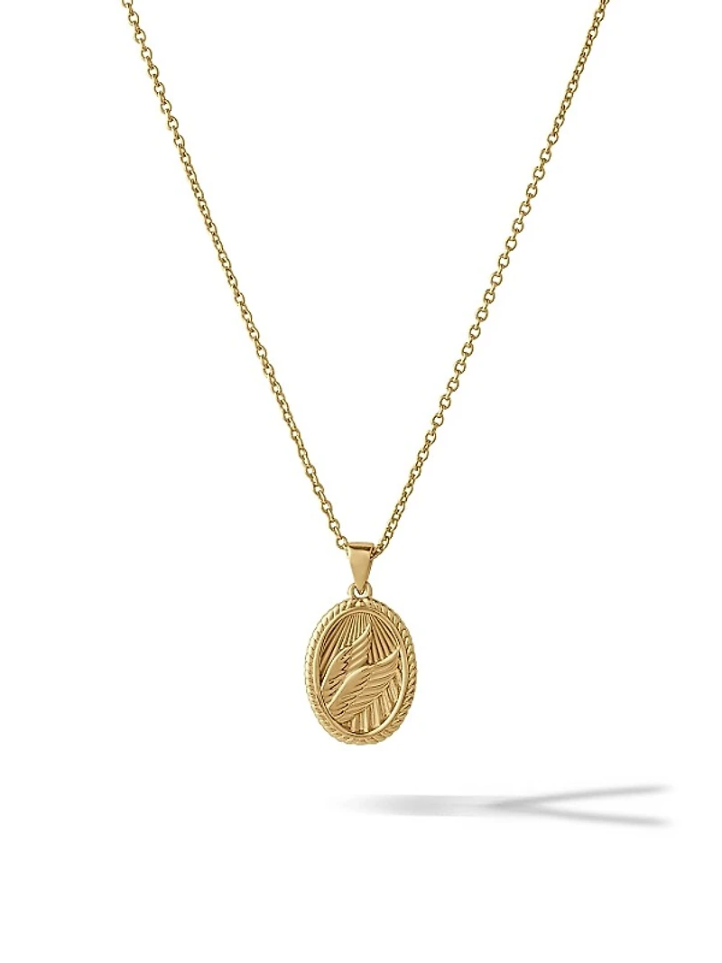 Gold Wings Necklace