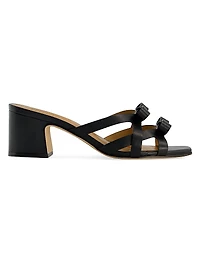 Burgo Mid Heel Sandals